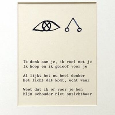 A5 CARD Moments I'm There For You (NL)