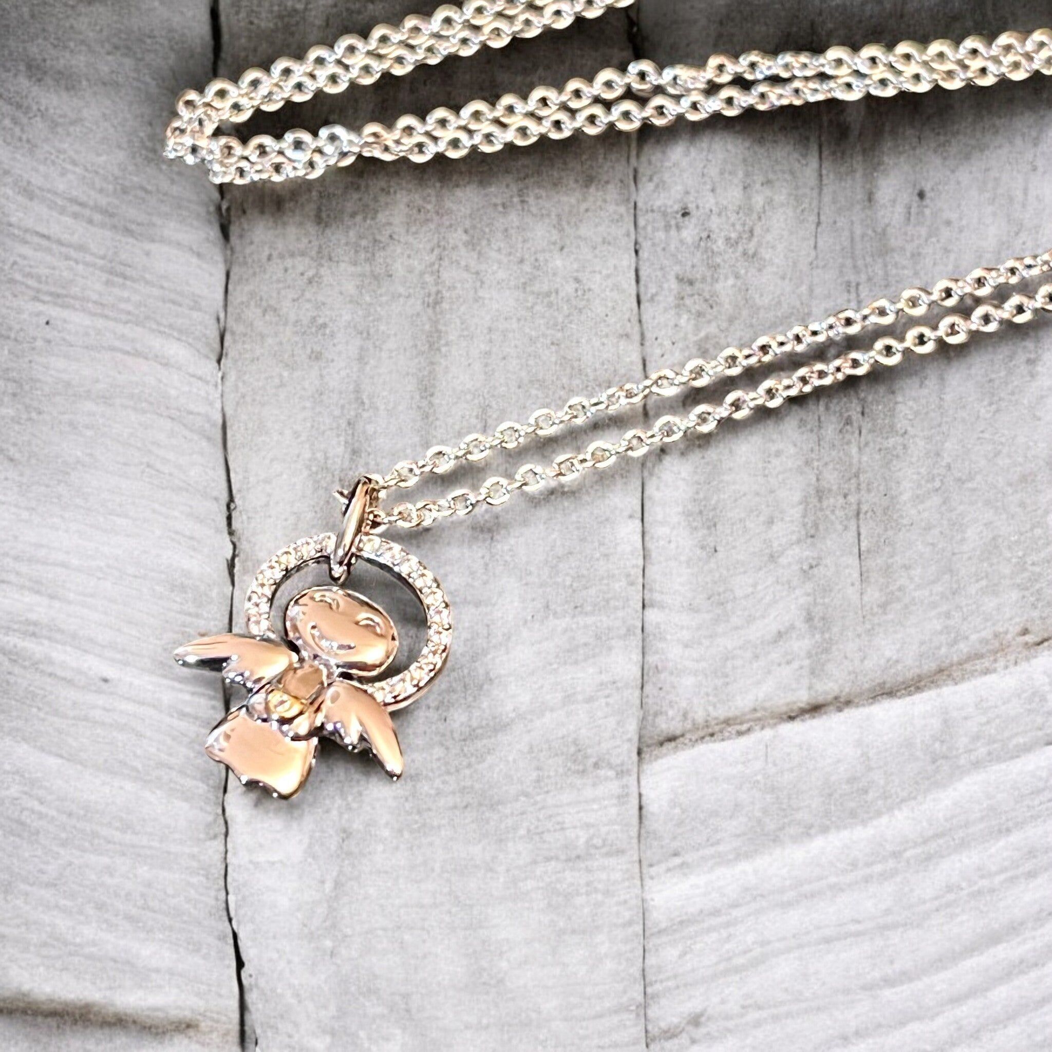 Ciondolo "CRISTAL 8", cristallo ceco argentato