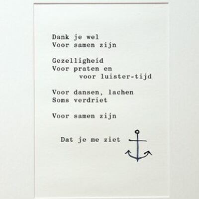 A5 CARD Momente der Freundschaft (NL)