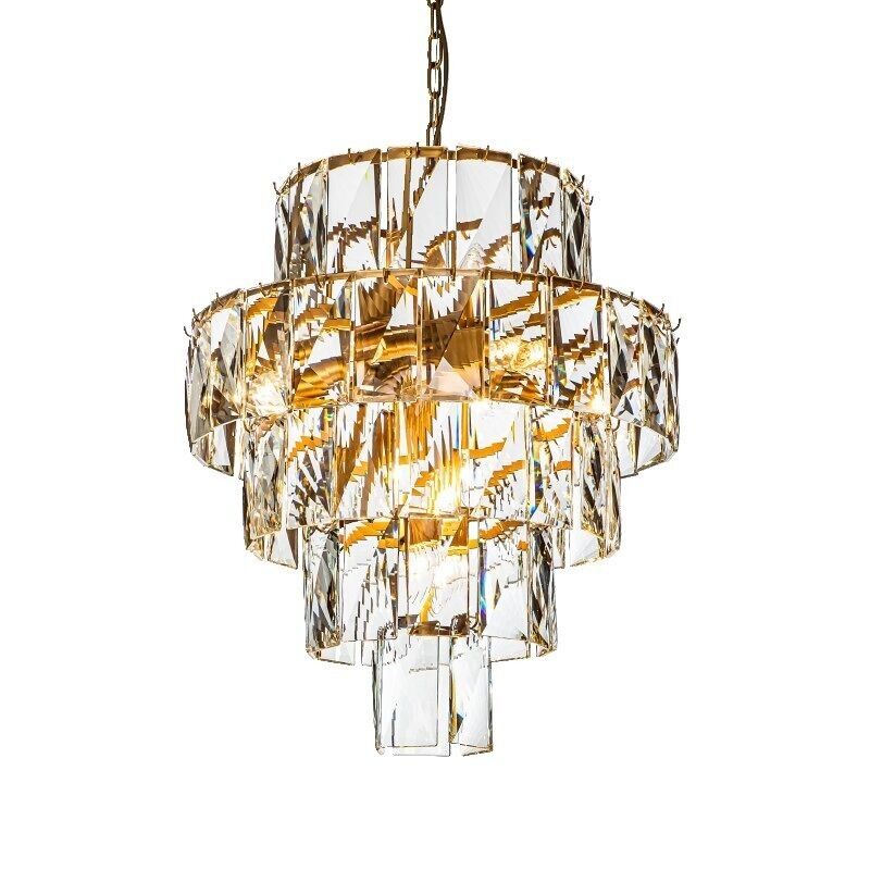 Chandelier Basilio 60 cm - Gold - Iron &