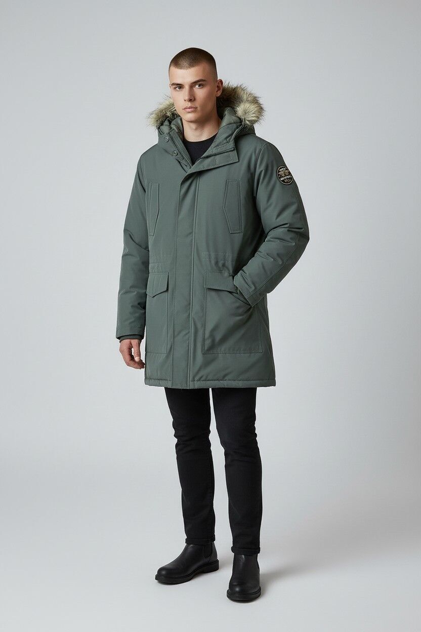 7558 Kapuzenparka