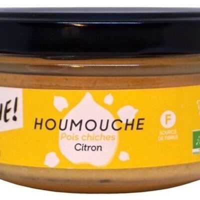 Hummus de garbanzos ECOLÓGICO con limón 145g-SIN GLUTEN