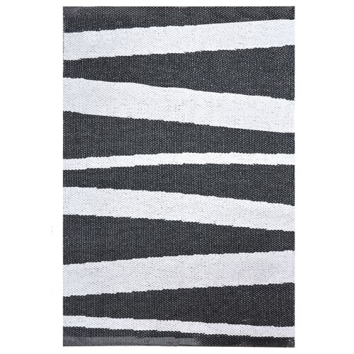 Åre carpet black / white