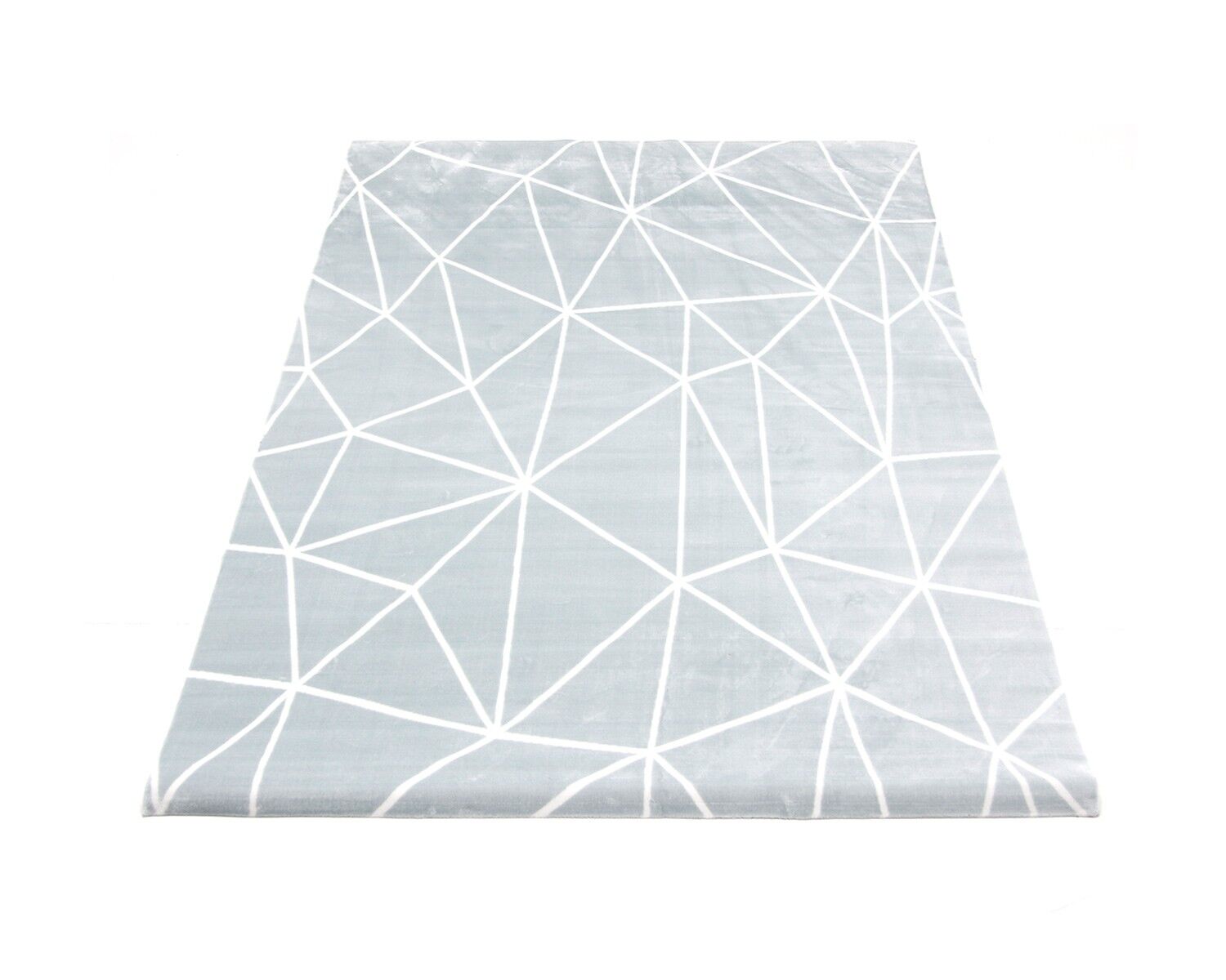 CRYSTAL Softeppich - 140x200cm - GRAU