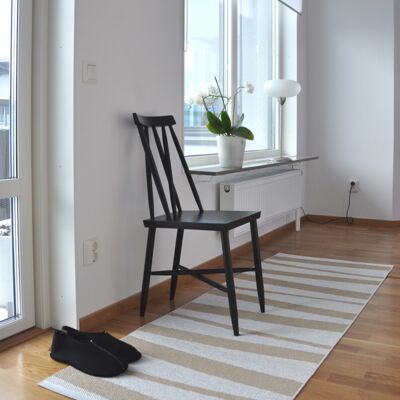 TAPIS ÅRE BEIGE / BLANC 70x100 cm