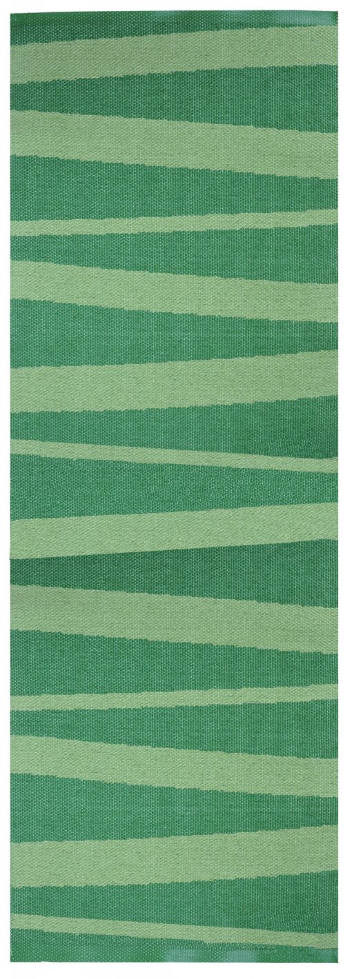 ÅRE CARPET GREEN / DARK GREEN 70x200 cm