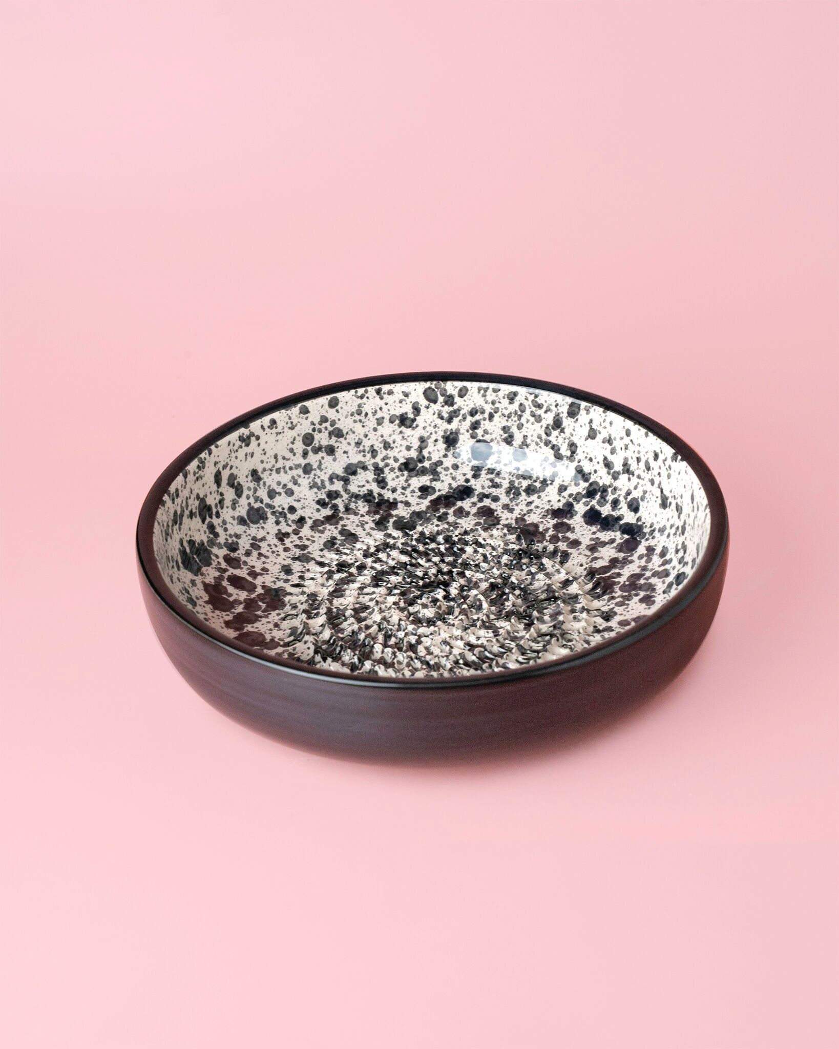 Grande râpe en céramique + cuillère offerte / Noire