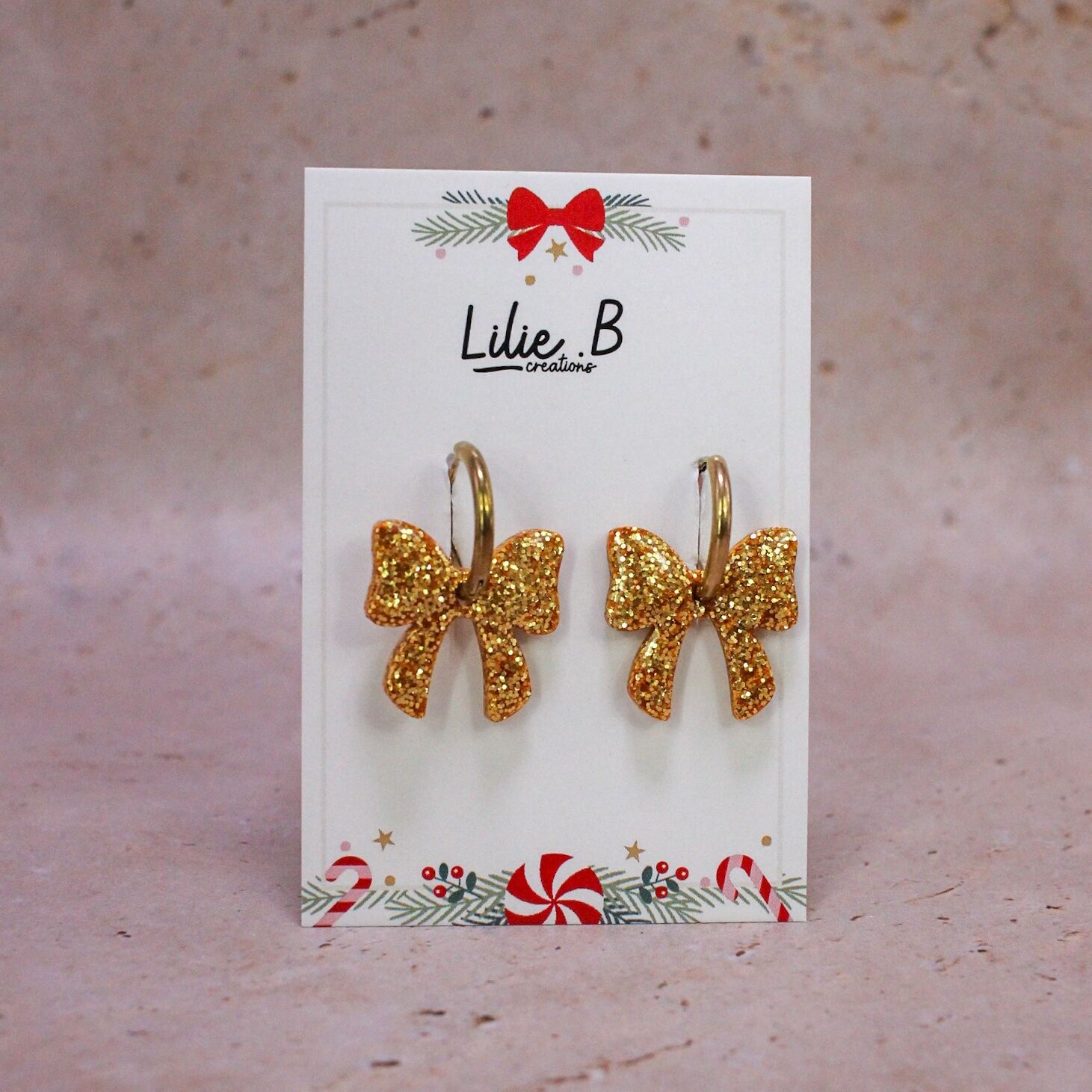 Boucles d'oreilles Pampilles noeud ou clair