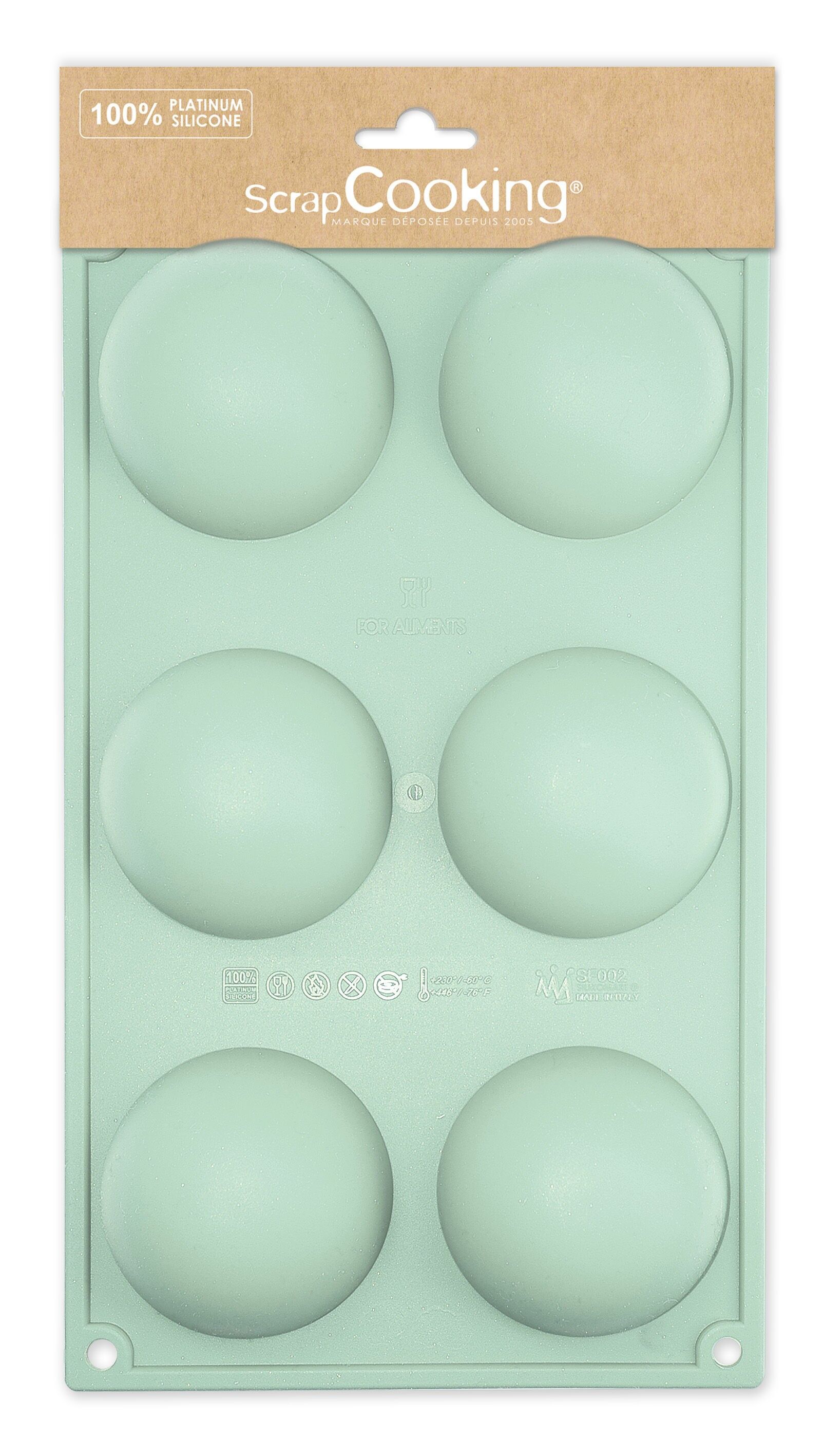 ScrapCooking® Multi 6-Halbkugelform