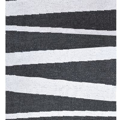 ÅRE CARPET BLACK / WHITE  70x200 cm