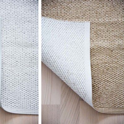 Flip rug, beige/white 150x220 cm