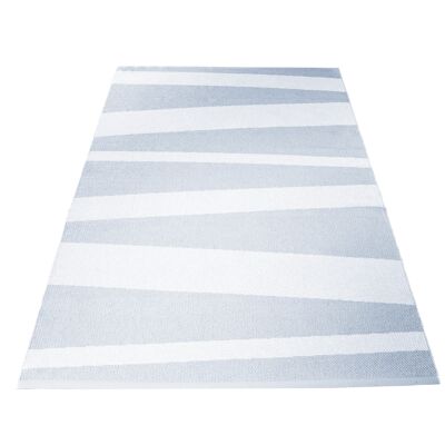 TAPIS ÅRE GRIS / BLANC 150 x 220 cm