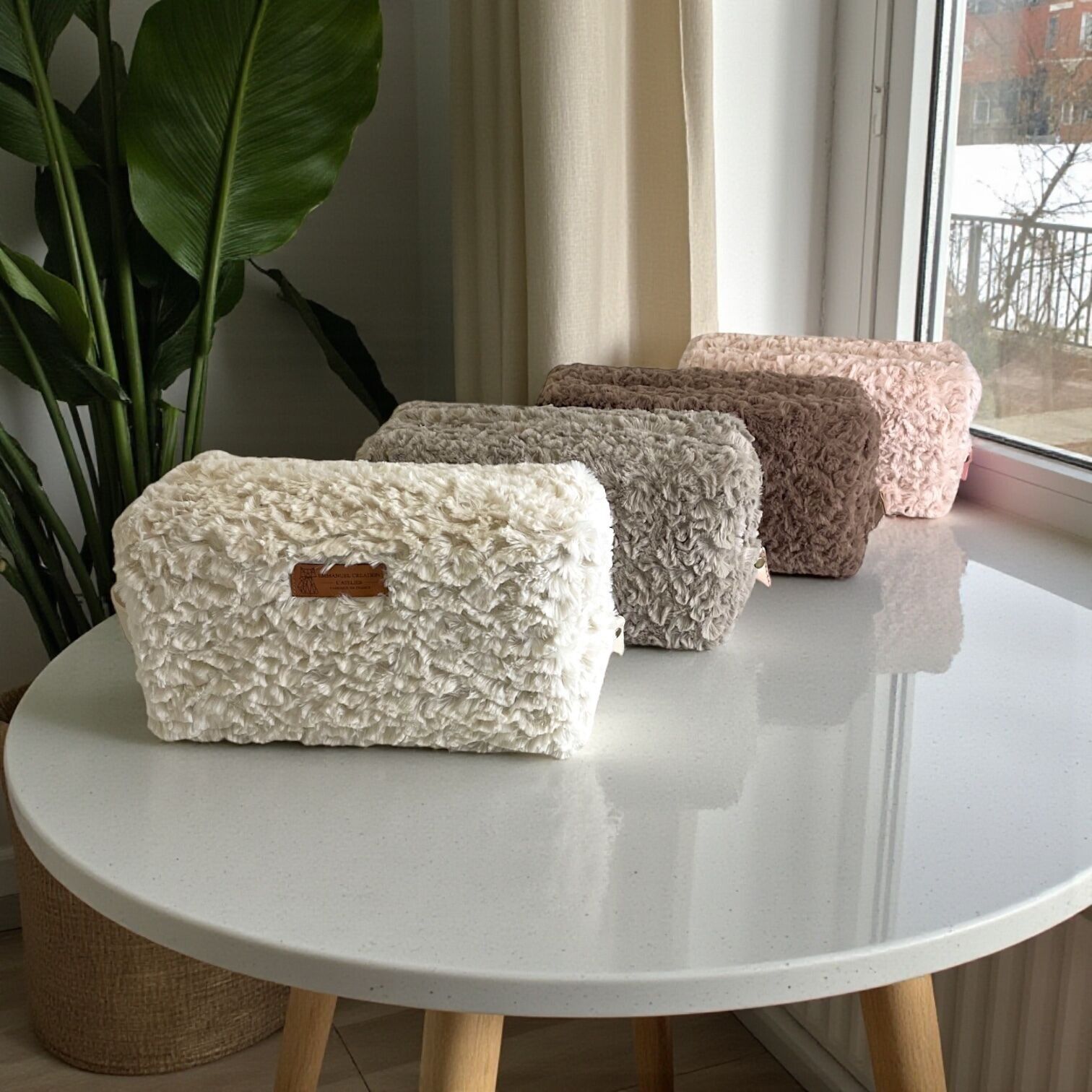 Pack 4 trousses nomade M, "Courchevel"