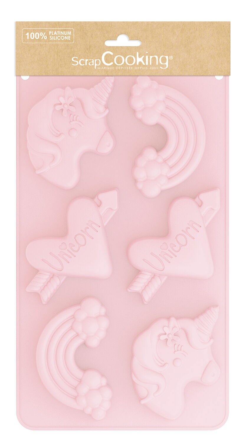 ScrapCooking® „Multi-Einhorn“-Form