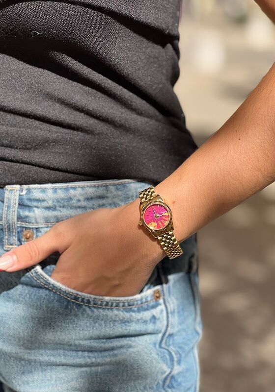 Jaipur Sunset Mini-Uhr – Limitierte Auflage