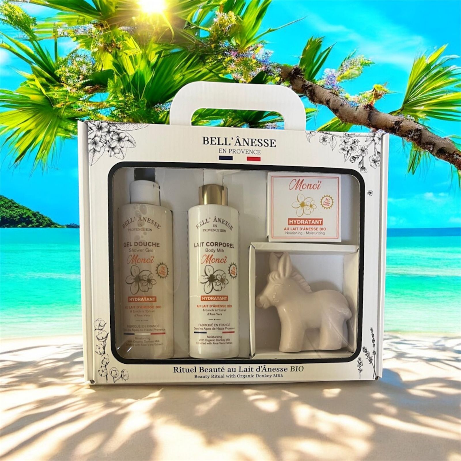 Set regalo Monoi al latte d'asina