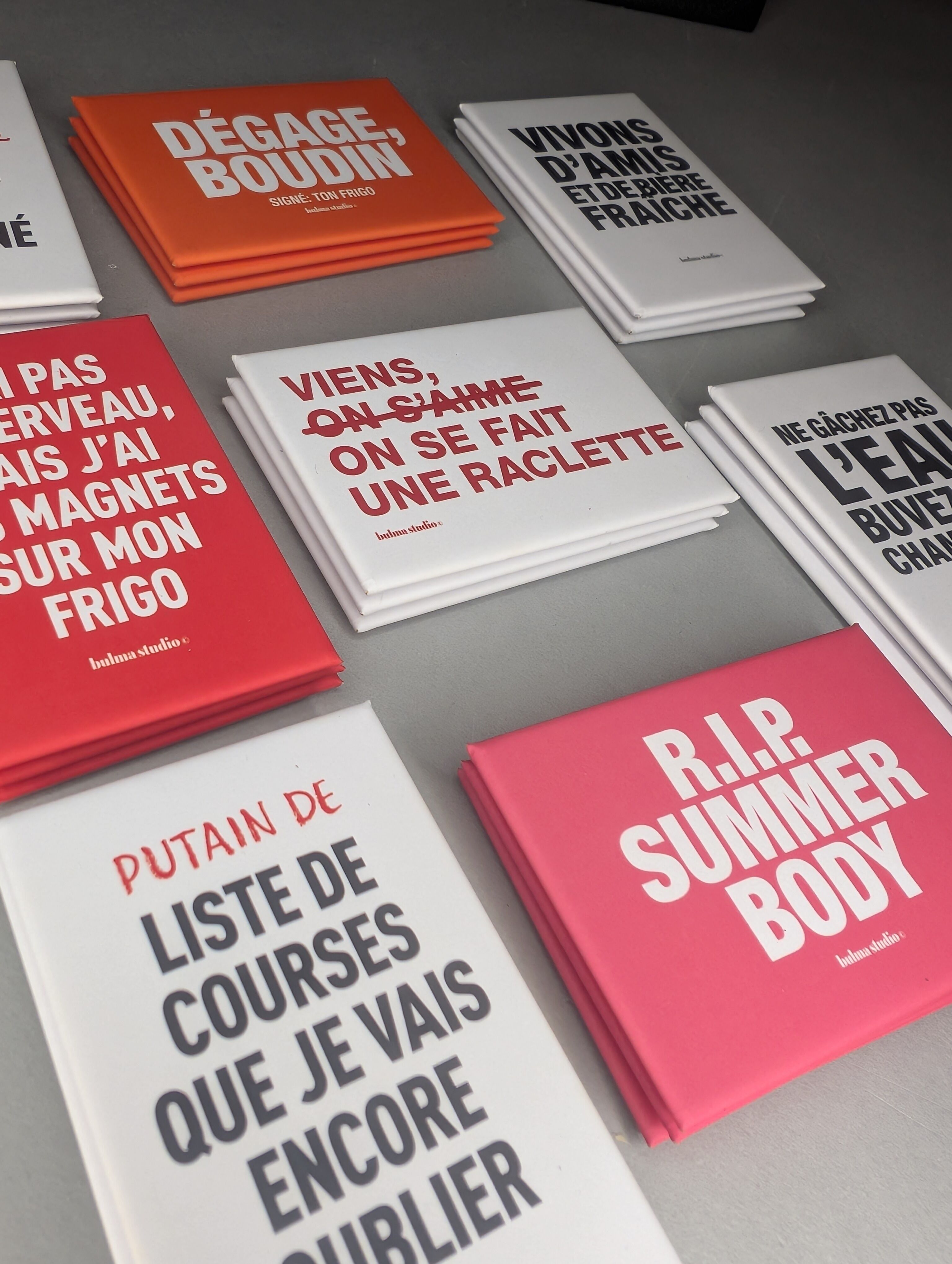 INSTALLATION Pack - Magnets/fridge magnets