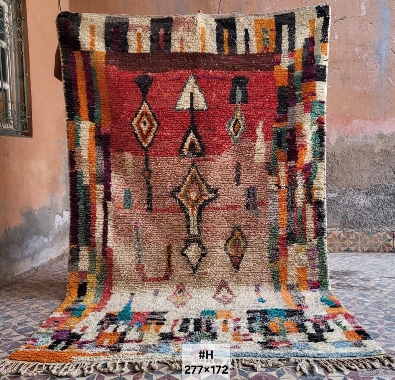 Tapis Boujad CHROMATIC OASIS | 277 x 172 cm