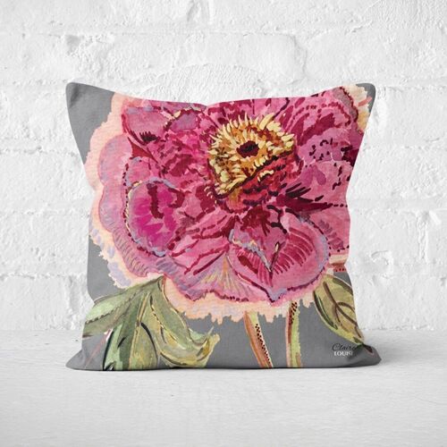 Grey Romance Cushion