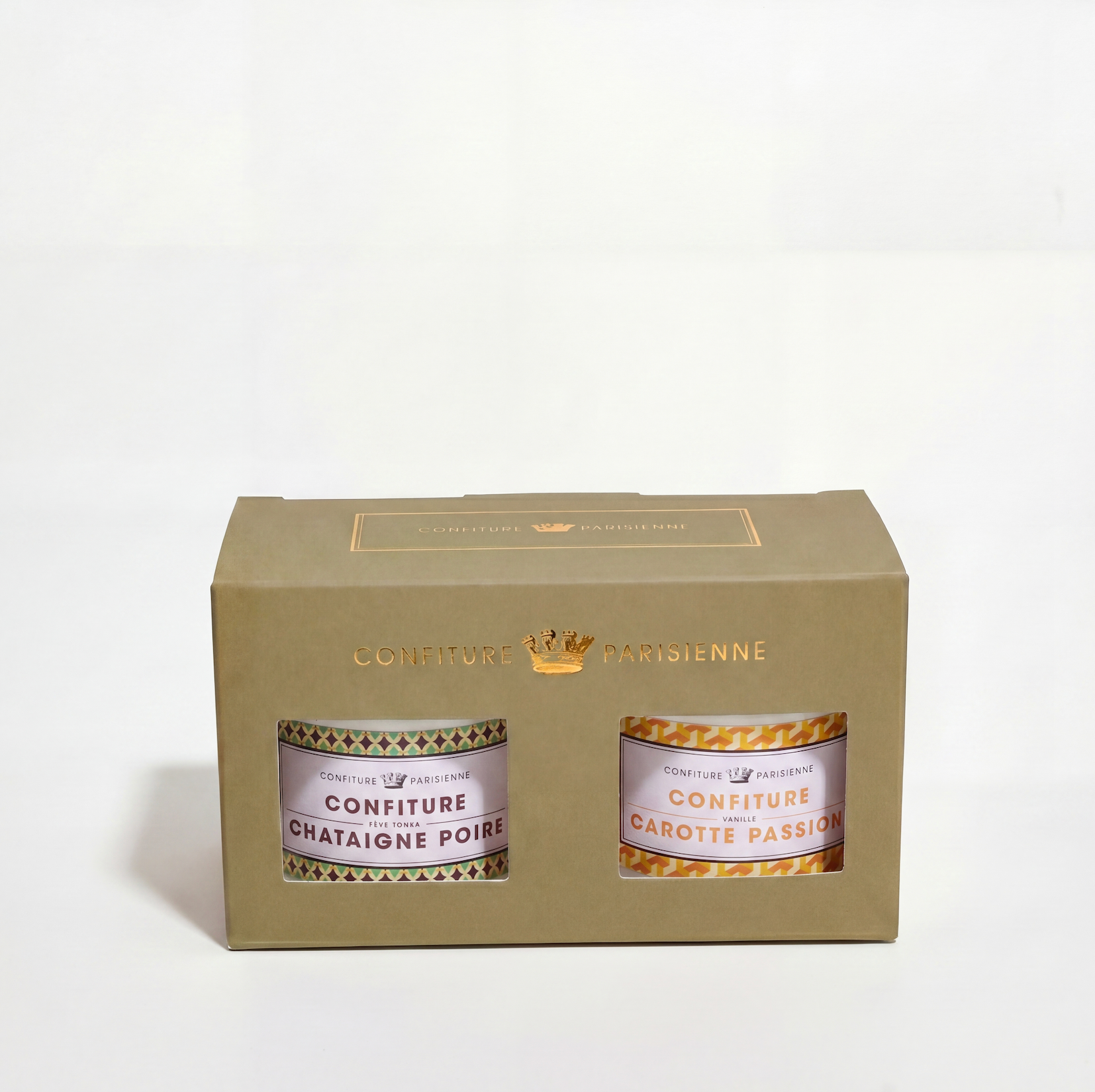 Coffret 2 recettes " Châtaigne Poire fève tonka et Carotte Passion Vanille"