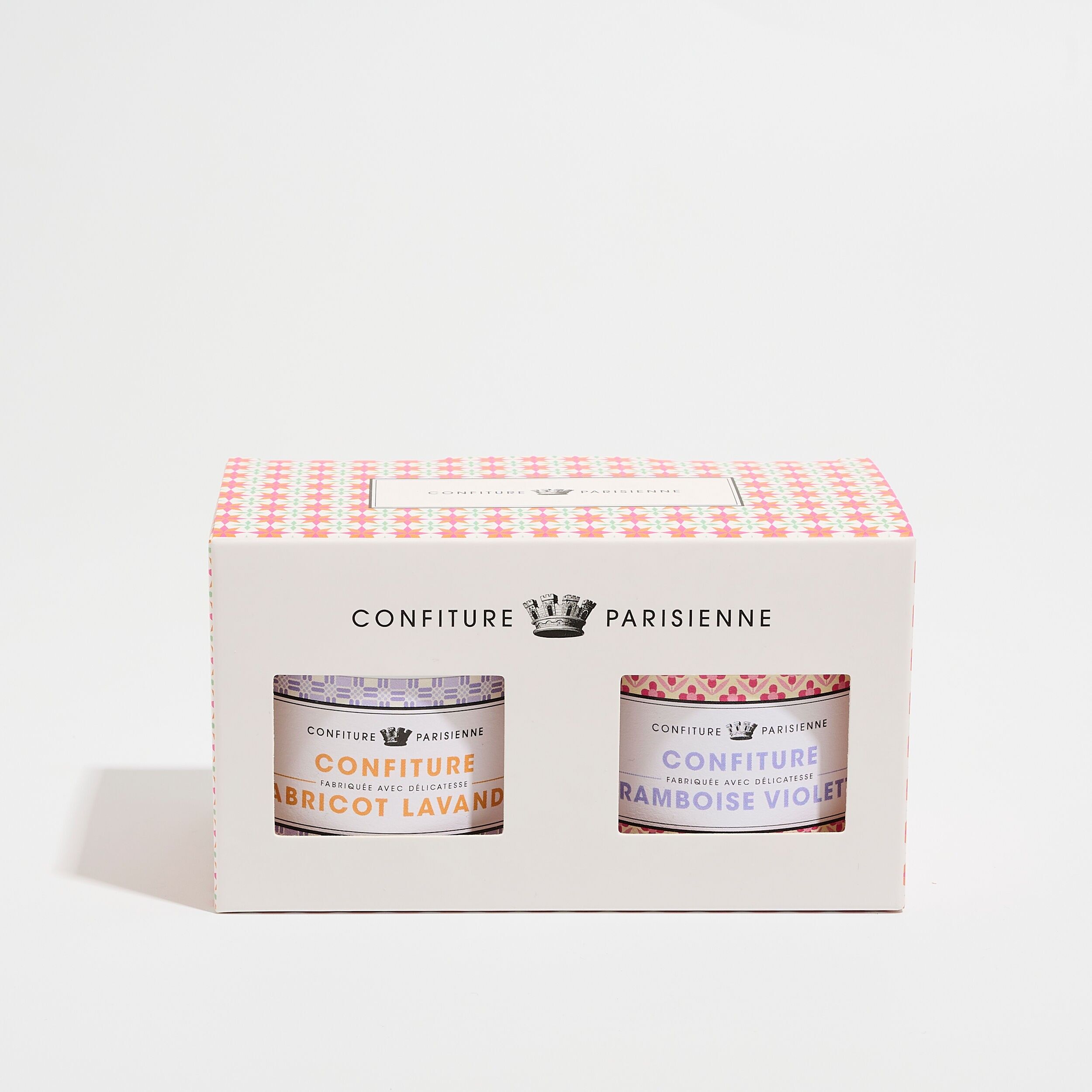 Geschenkset mit 2 Rezepten: „Aprikosen-Lavendel und Himbeer-Veilchen“