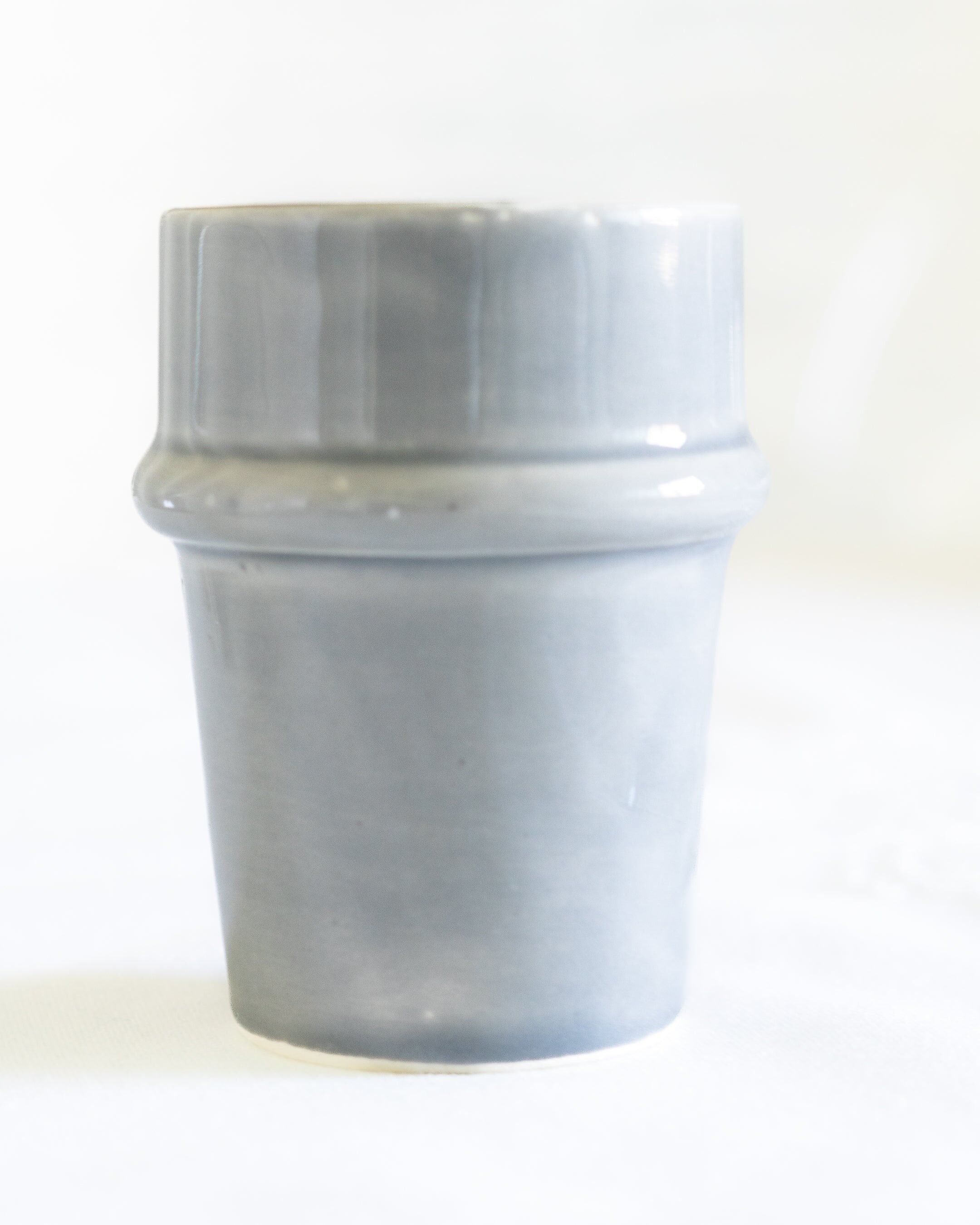 Cristal Beldi marroquí artesanal, gris