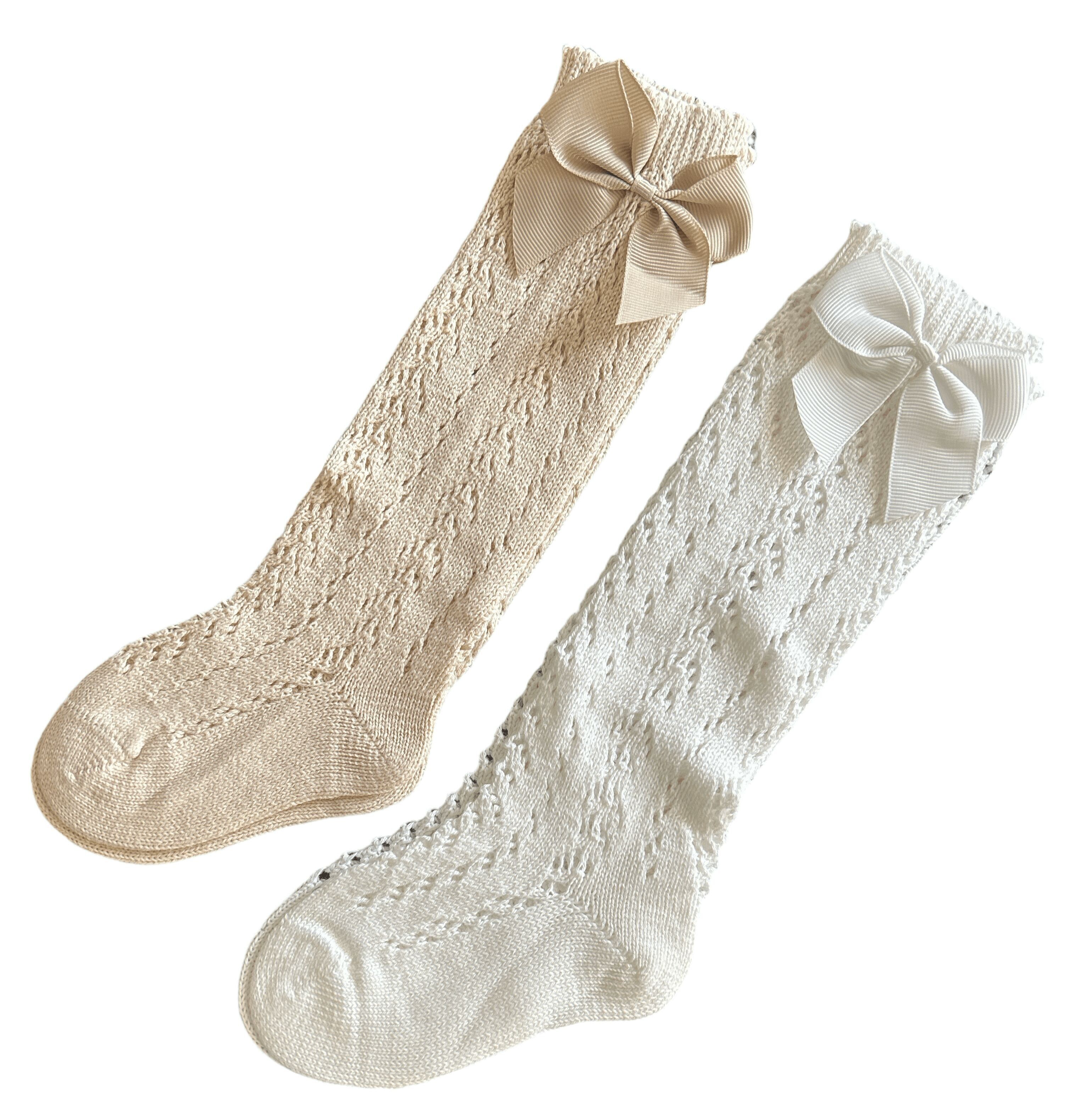 Knee-high formal socks