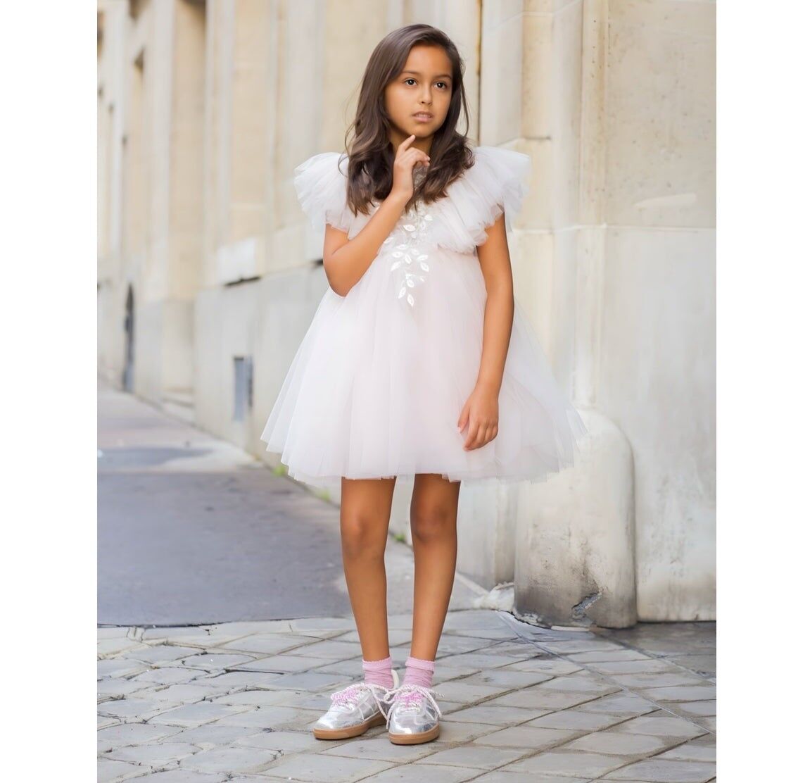 Maya Tulle Dress Light Pink