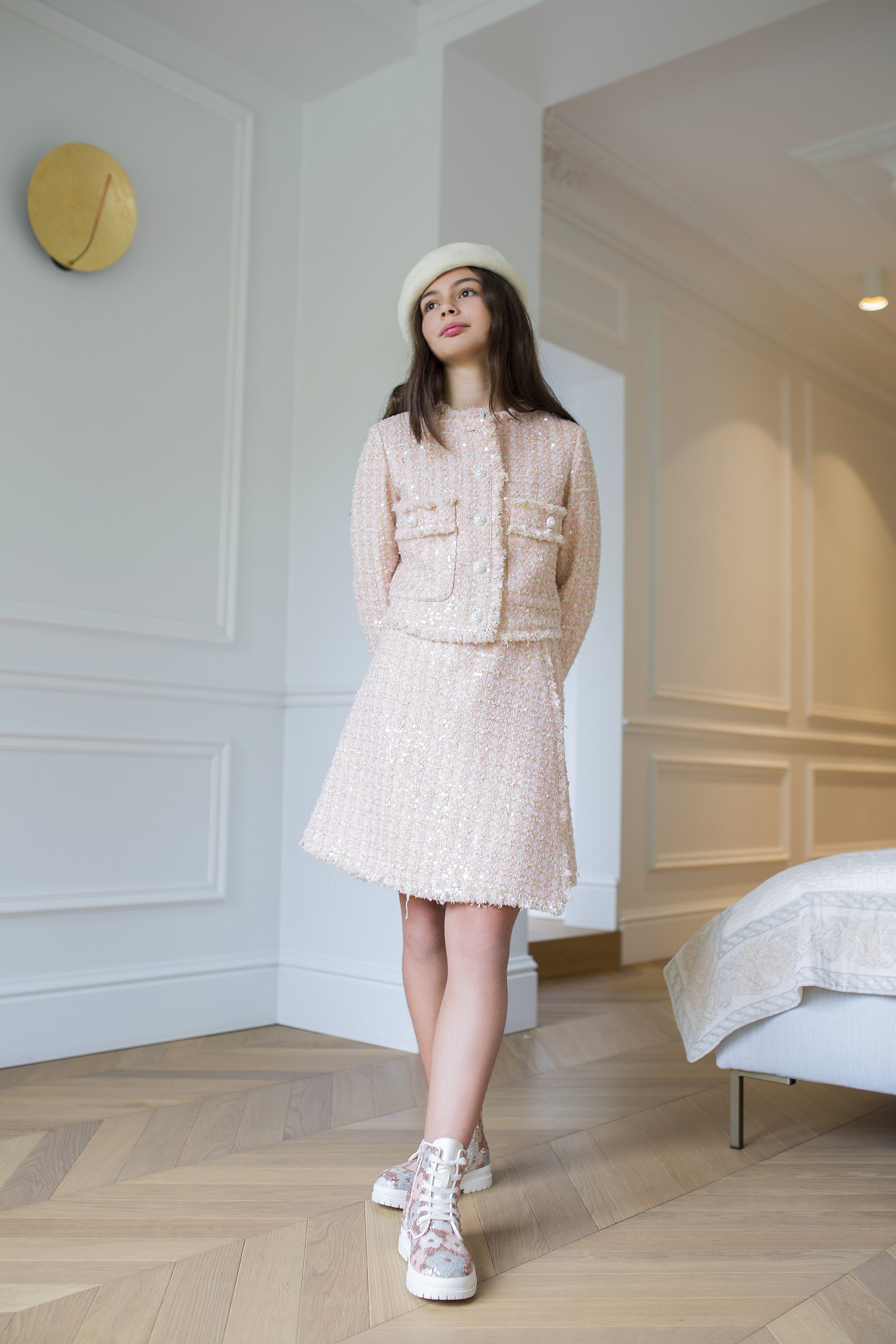 Ady Tweed Blush Ensemble
