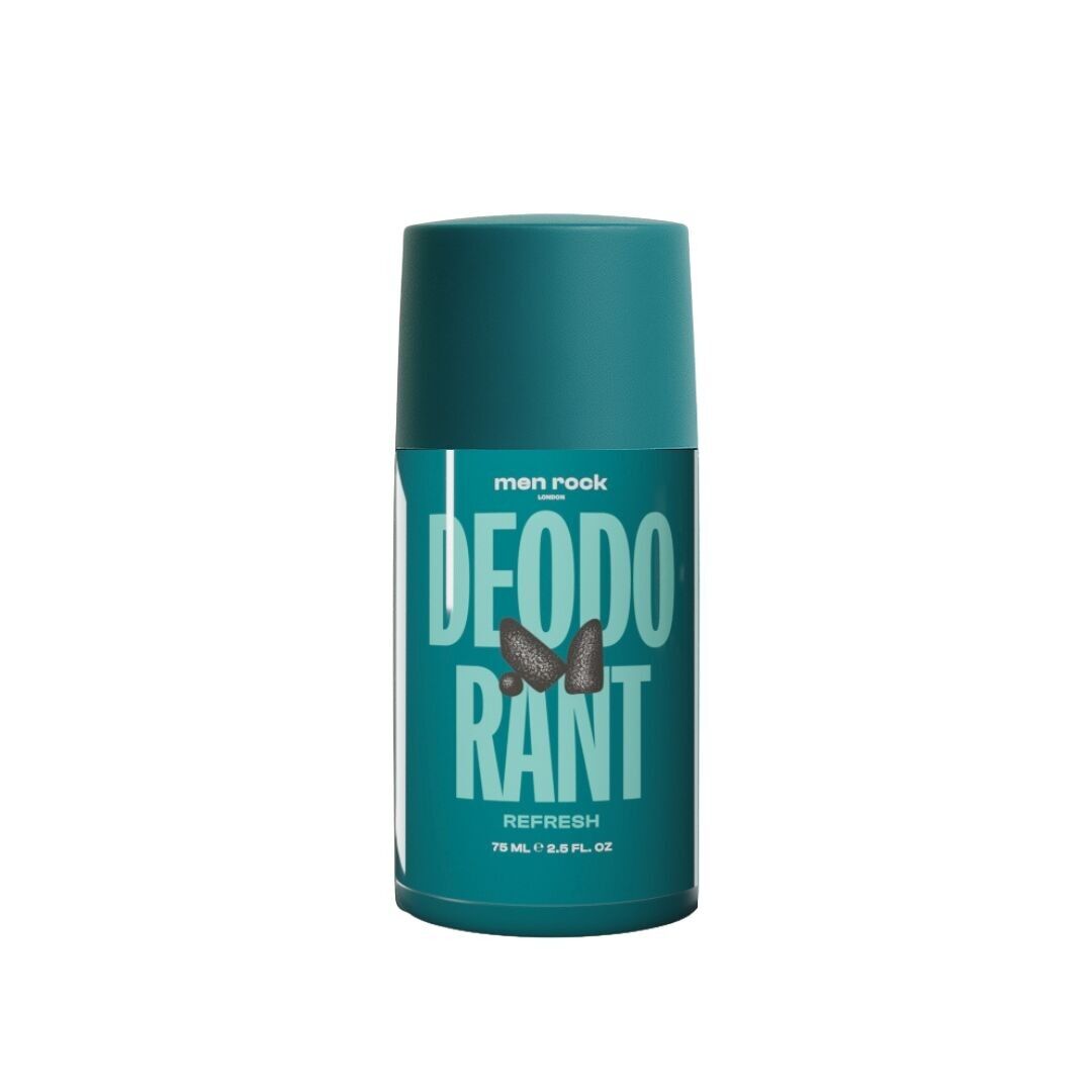 Deodorante Men Rock Refresh al profumo di tè verde e lime, 75 ml