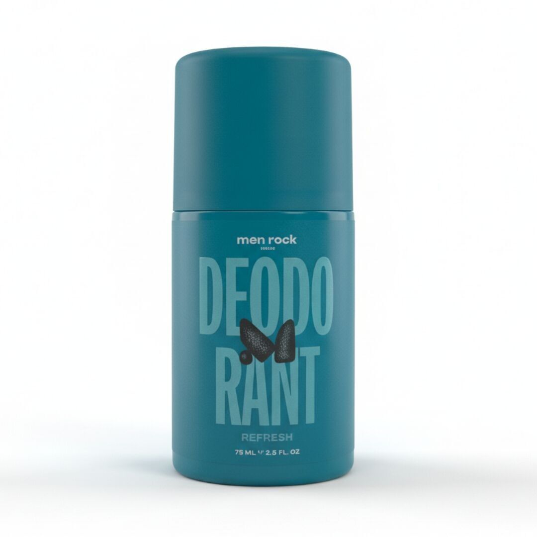 Men Rock Green Tea & Lime Antiperspirant Roll-On Deodorant, 75 ml