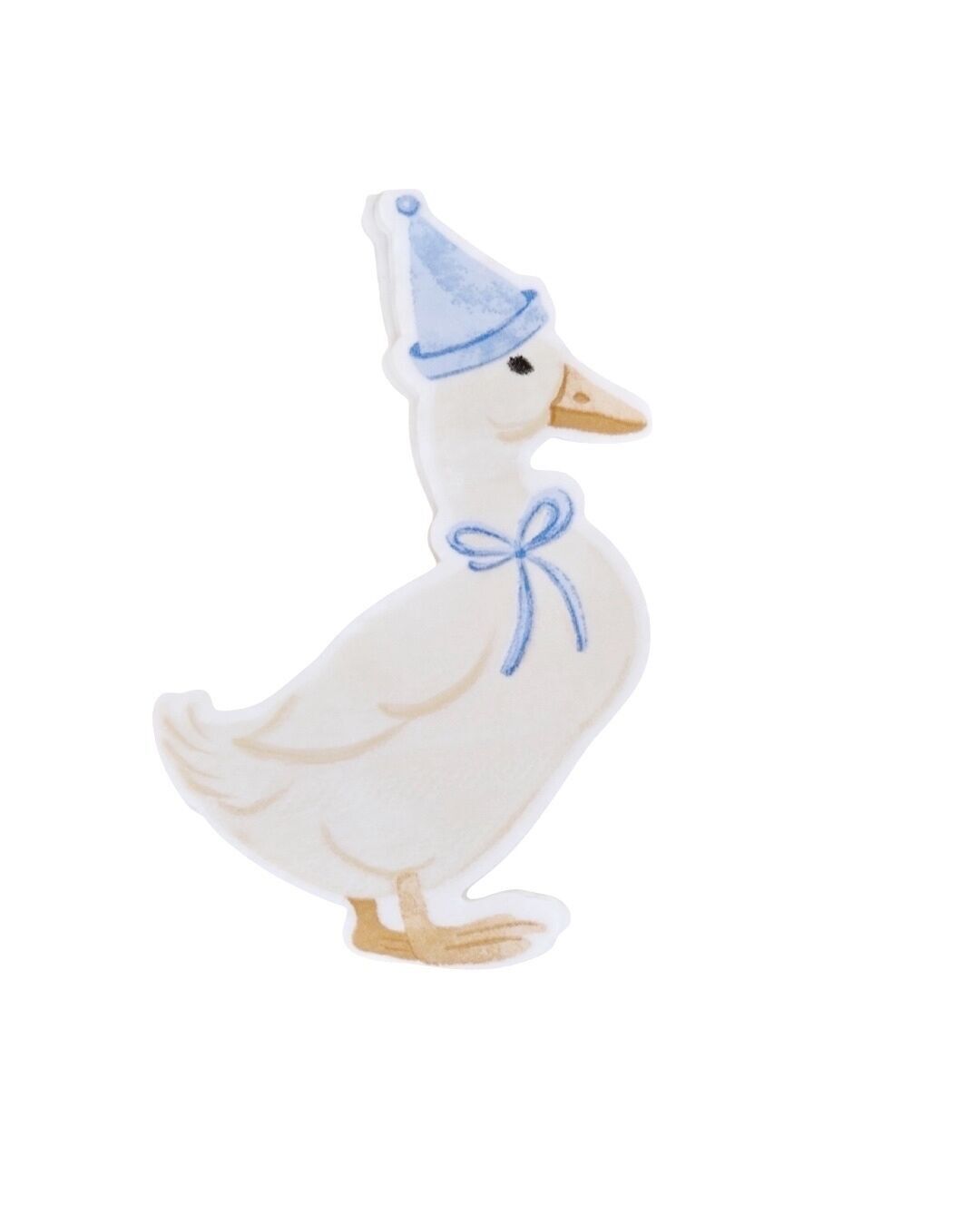 Serviettes de table « Canard d'anniversaire » pour desserts