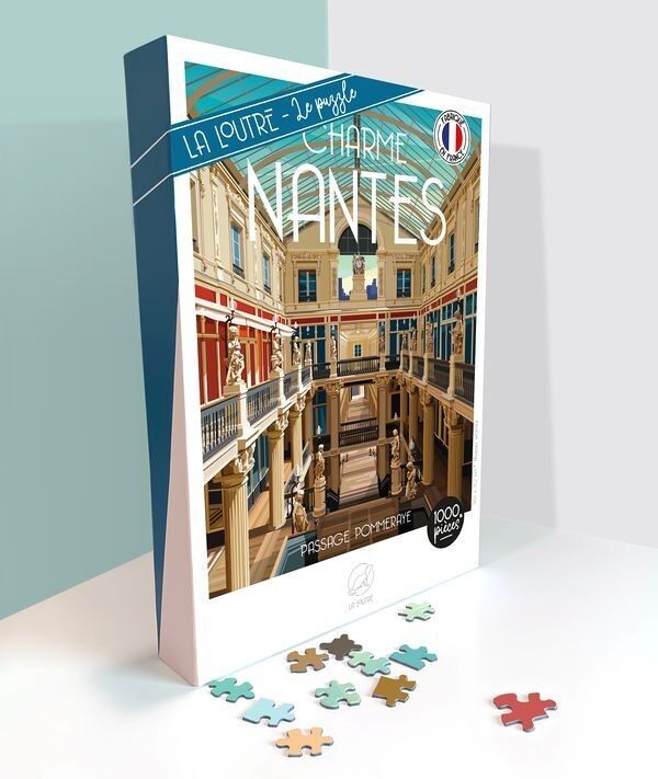 1000-teiliges Puzzle - Nantes