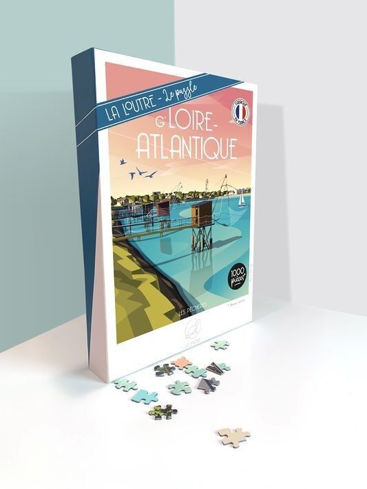 1000-teiliges Puzzle - Loire-Atlantique