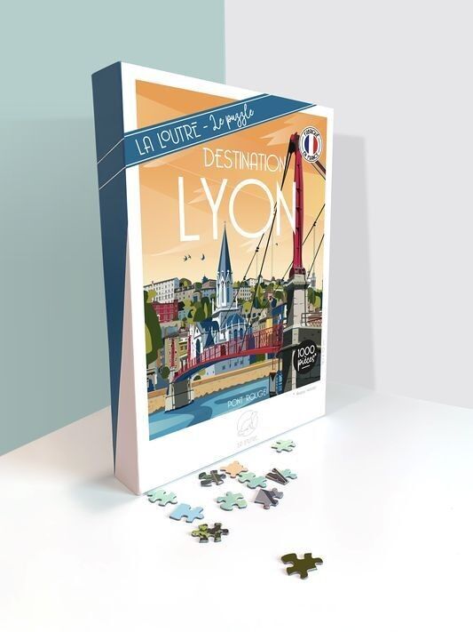 1000-teiliges Puzzle - Lyon