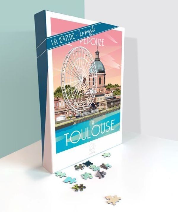 1000-teiliges Puzzle - Toulouse
