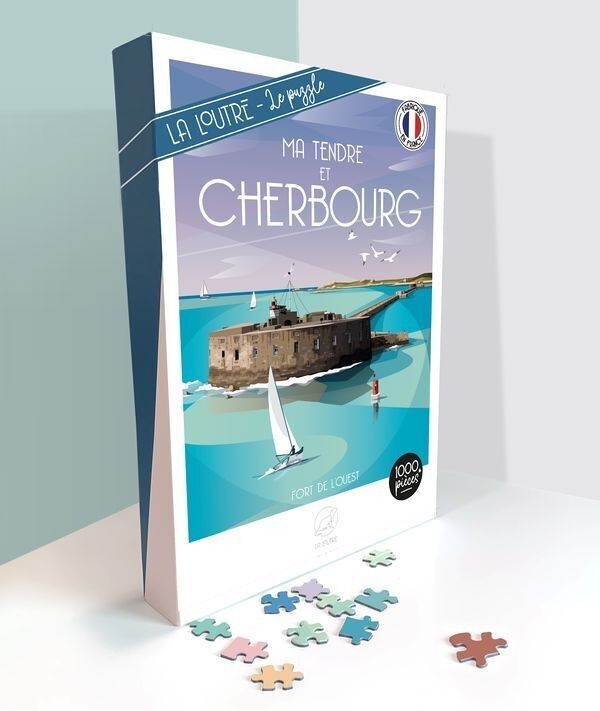 1000-teiliges Puzzle - Cherbourg