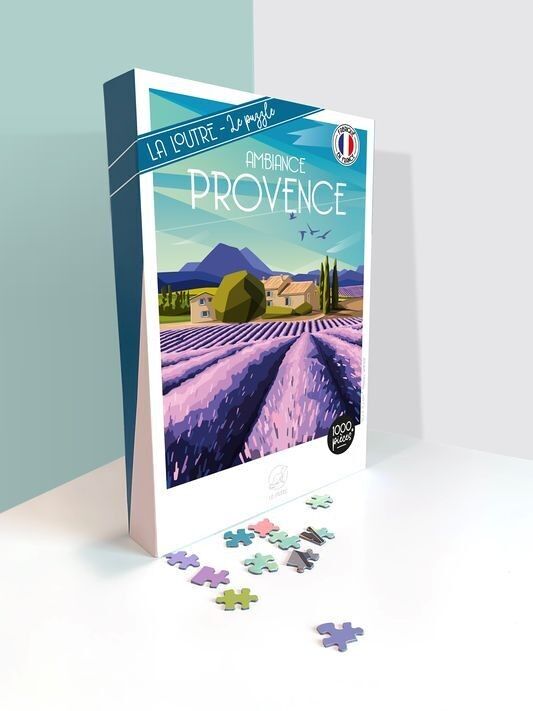 1000-teiliges Puzzle – Provence