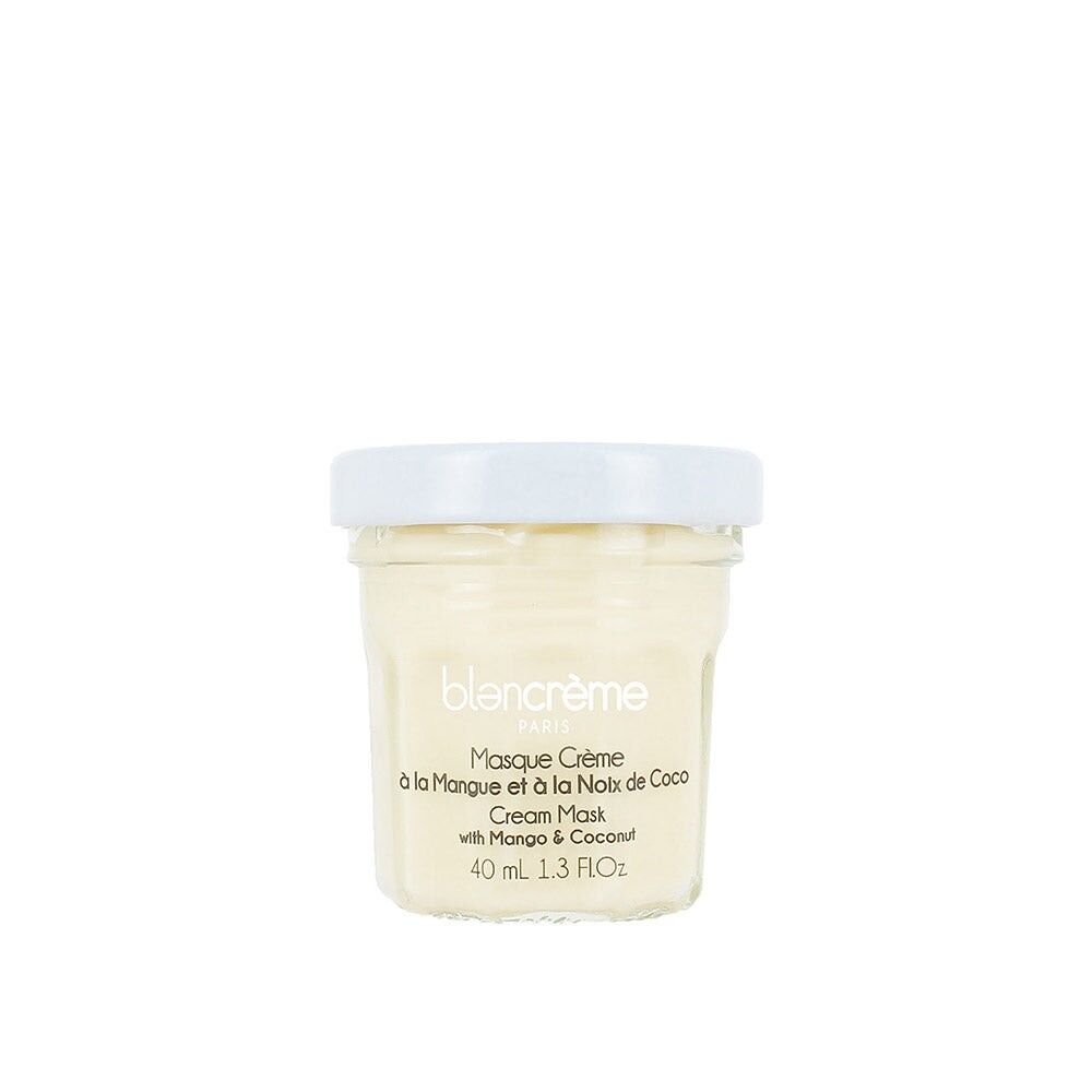 Maschera viso alla crema di mango e cocco