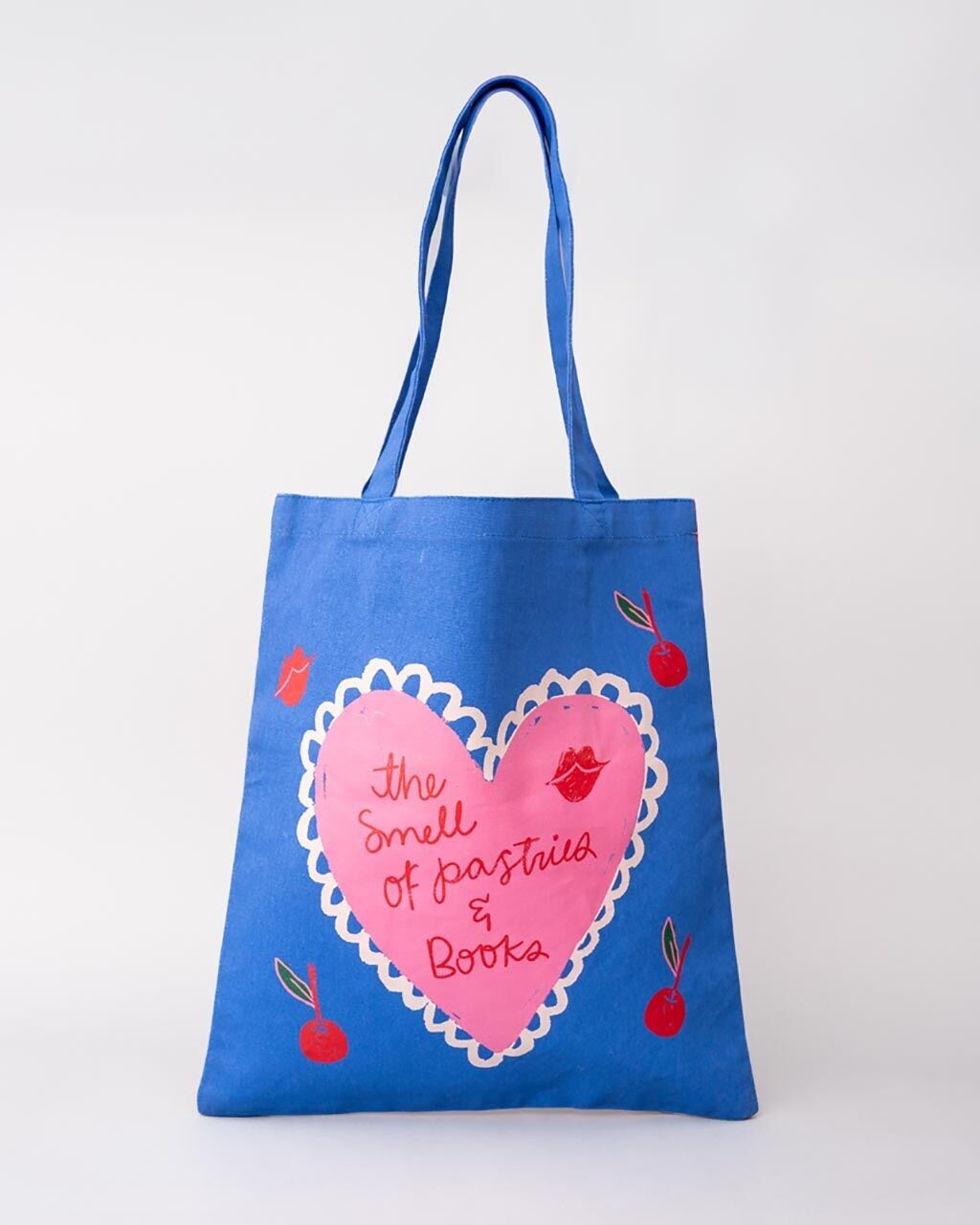 Borsa in tela, dolci e libri