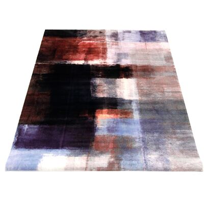 Alfombra sofing collection BRUSH - 60x120cm - BURDEOS