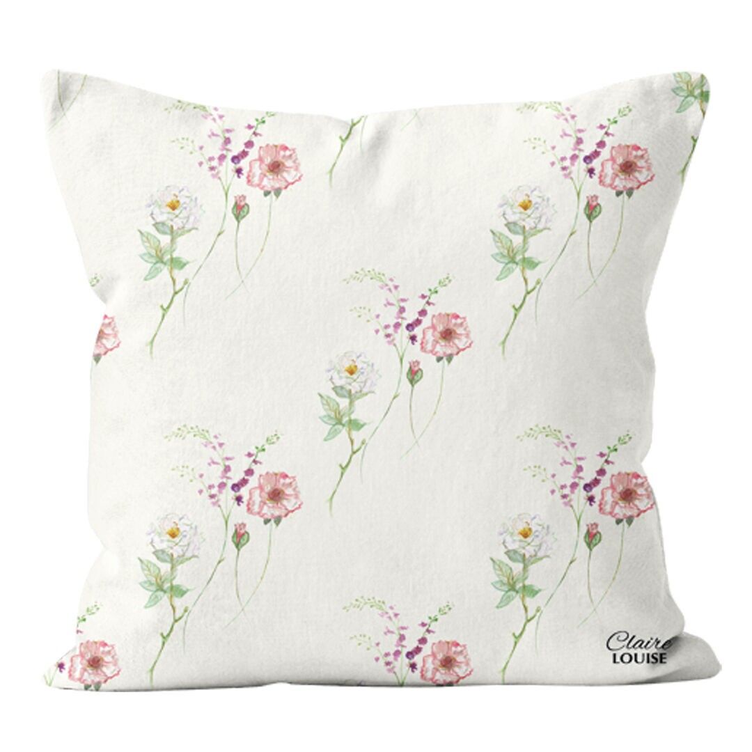 Coussin à motif floral - Danseuse des nuages