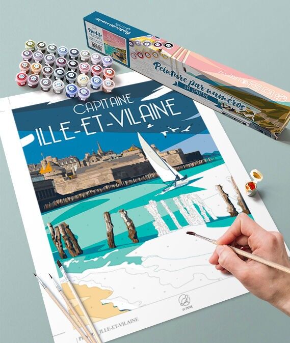 Malen nach Zahlen - Ille-et-Vilaine