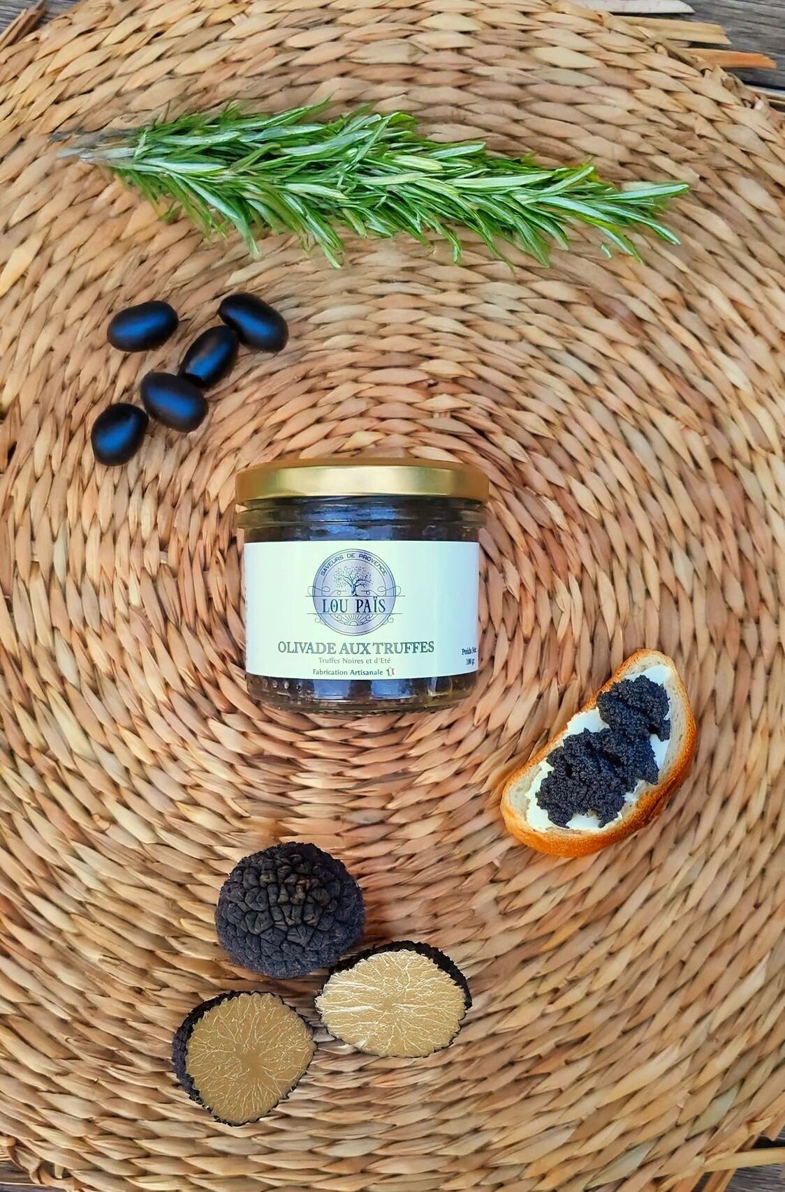 Olive Spread with Truffles (Black and Summer) - 100g
