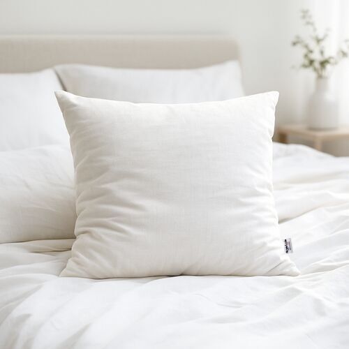Kissen aus 100 % Wolle, Bezug aus Baumwolle