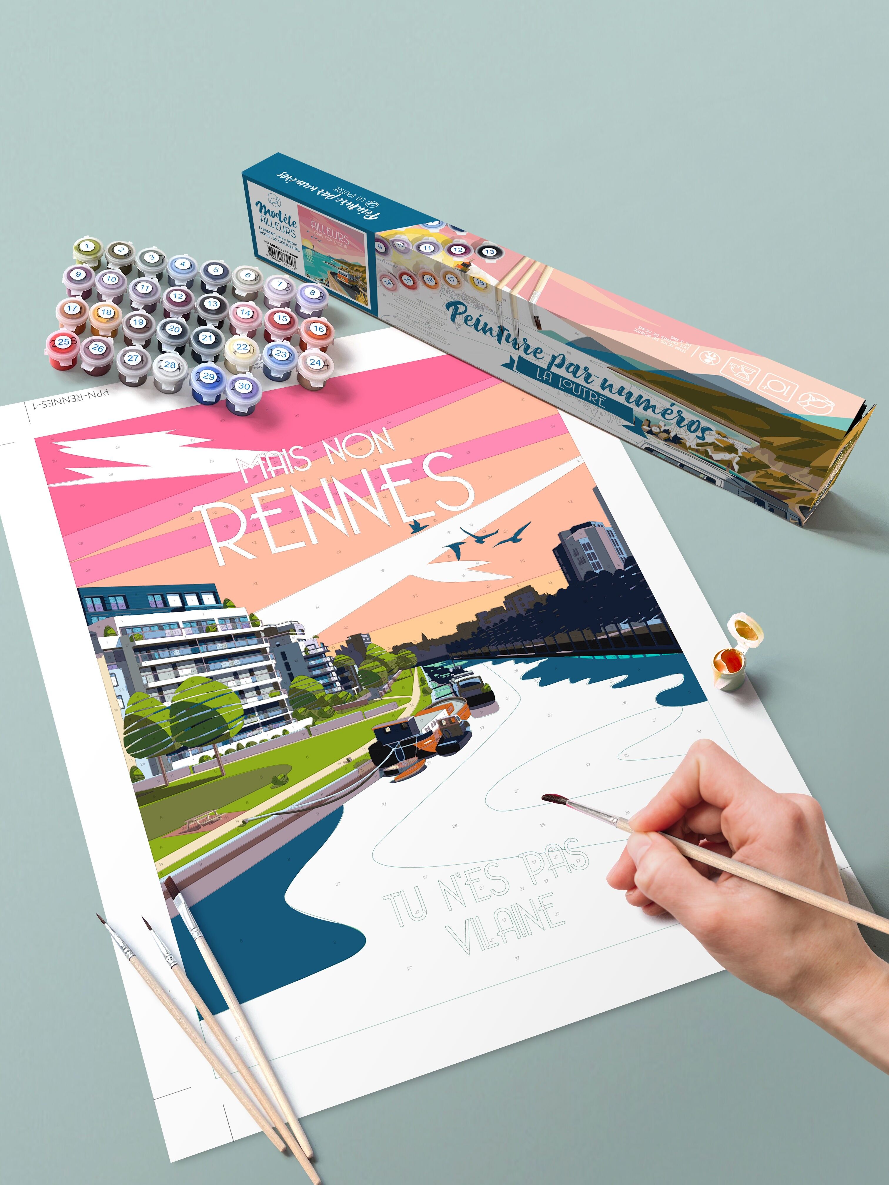 Malen nach Zahlen - Rennes