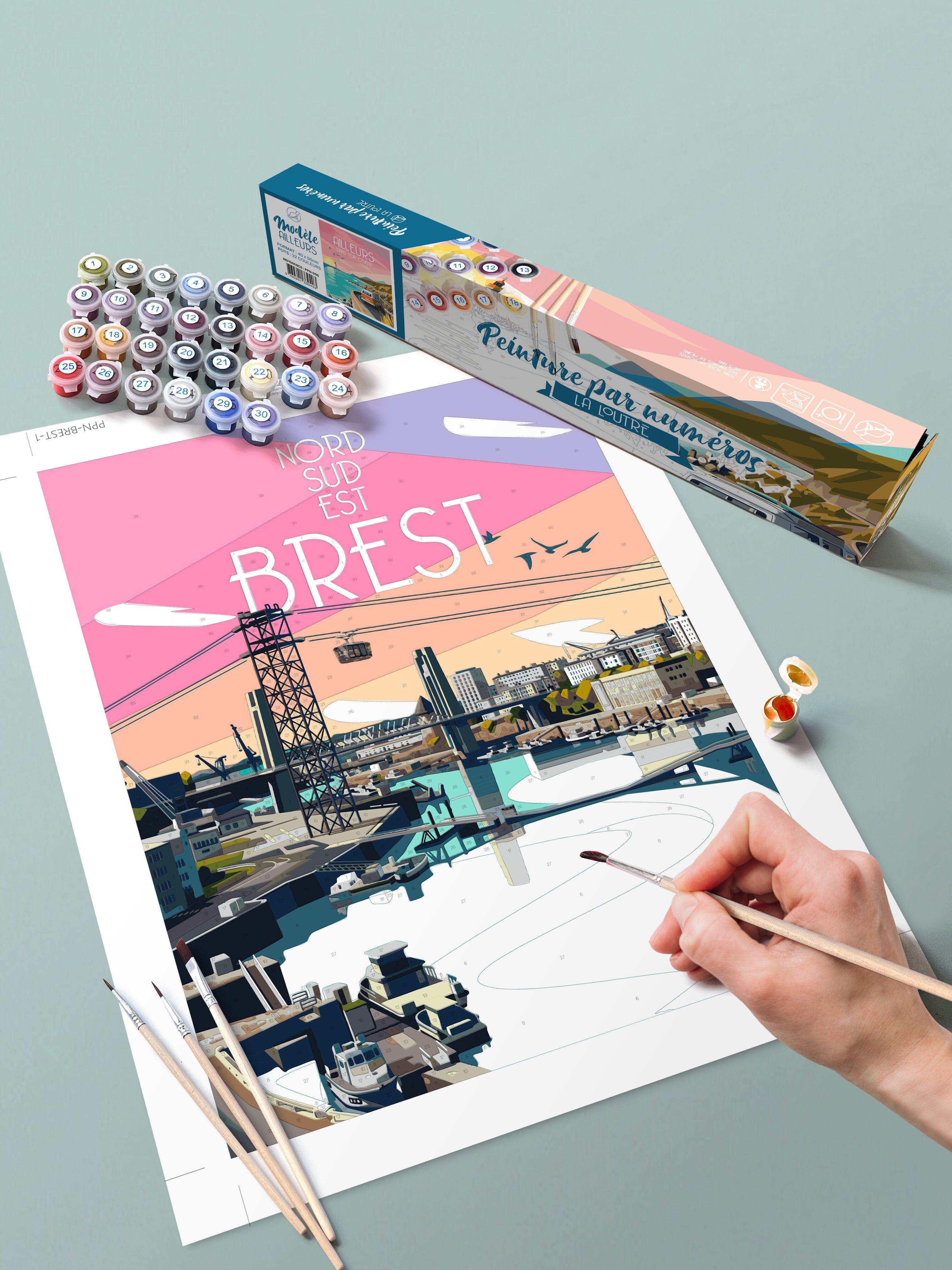 Peinture par numéros - Brest