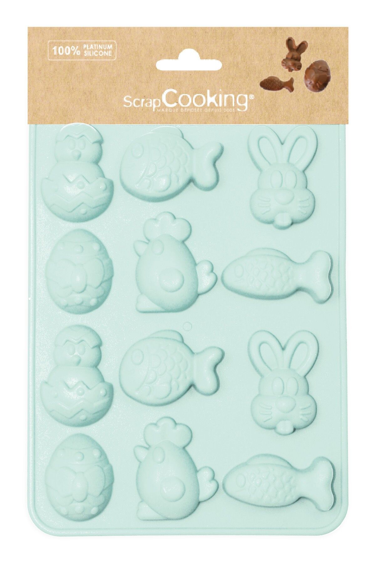 Molde "Bombones de Pascua" de ScrapCooking®