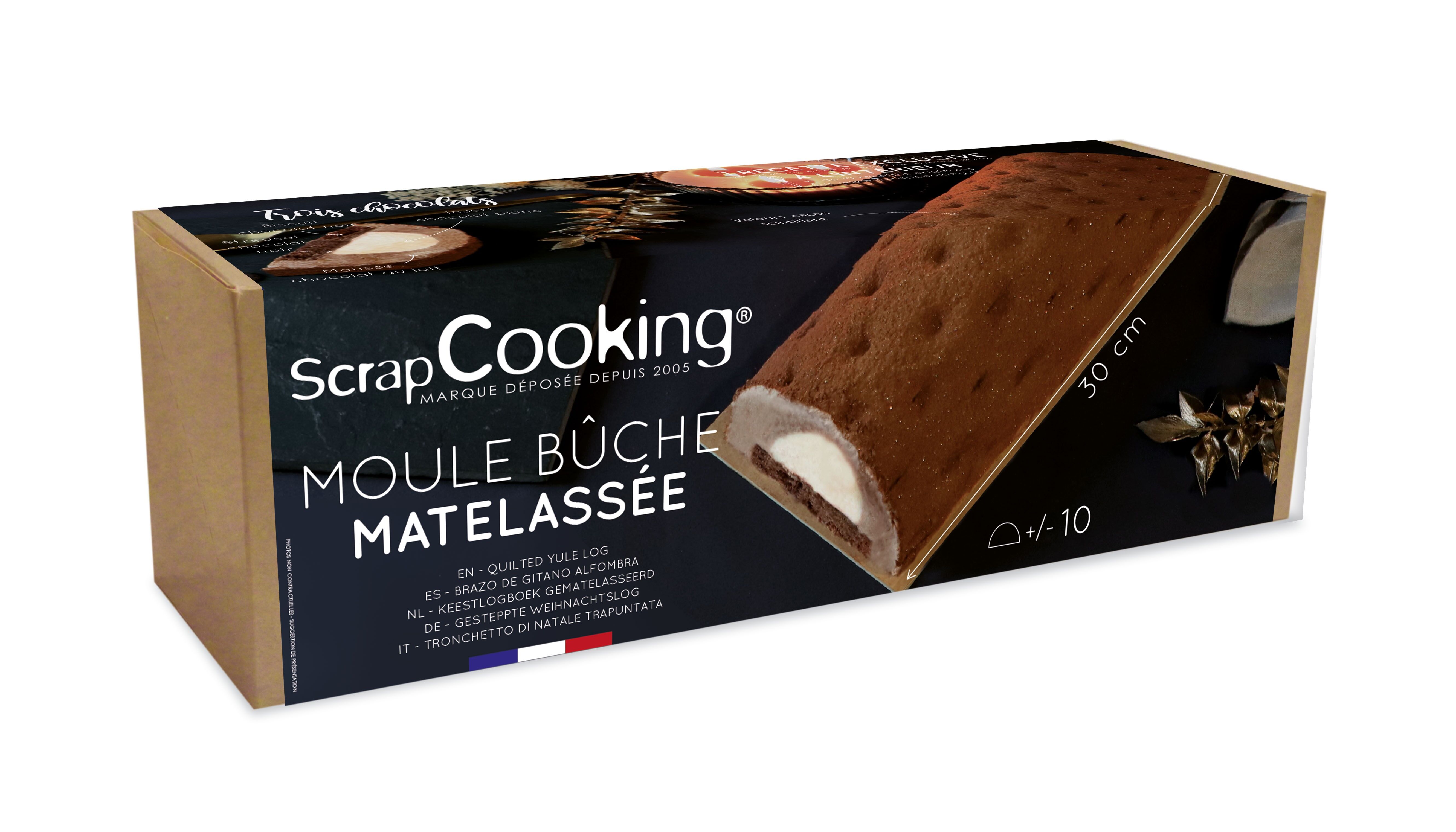 Bûche "matelassée"
