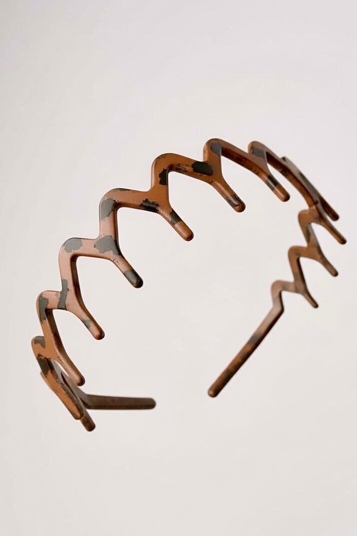 Leopard print tooth headband ST202